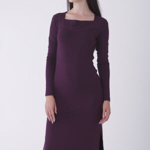 трикотажное платье фото