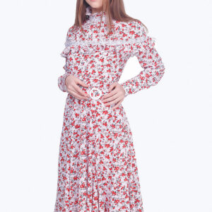 платье в цветок