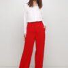 женские брюки алого цвета